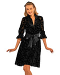 Outta Sight Tunic Dress - Luxe Leaf Velvet