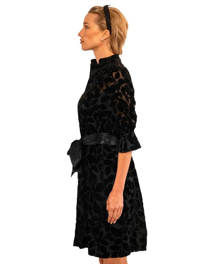 Outta Sight Tunic Dress - Luxe Leaf Velvet