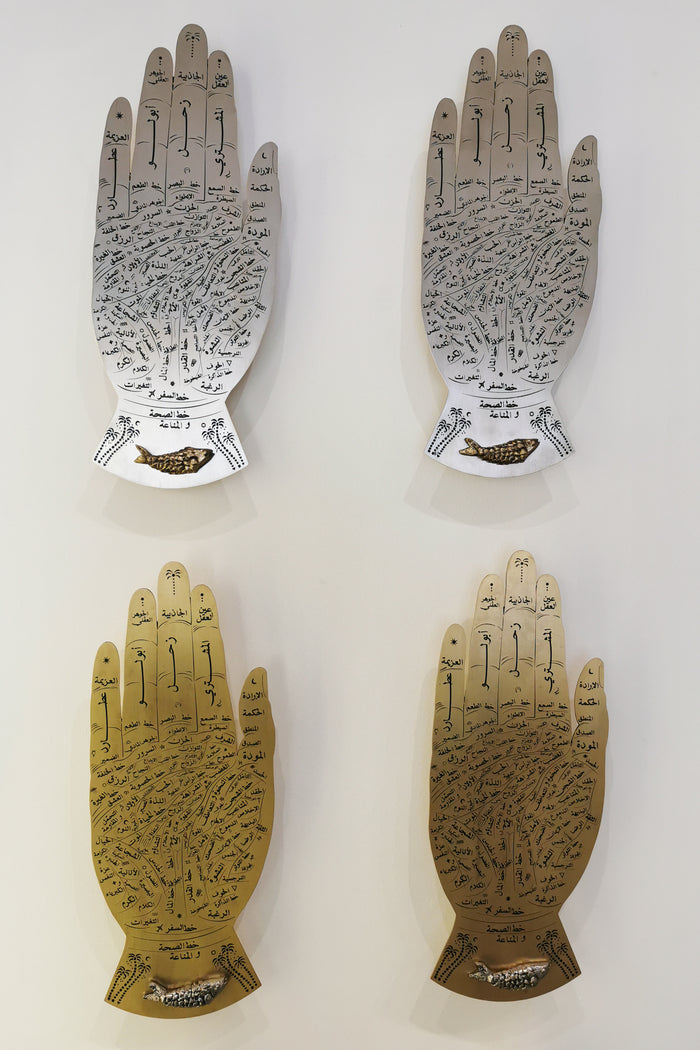 Palm Reader With Fish
