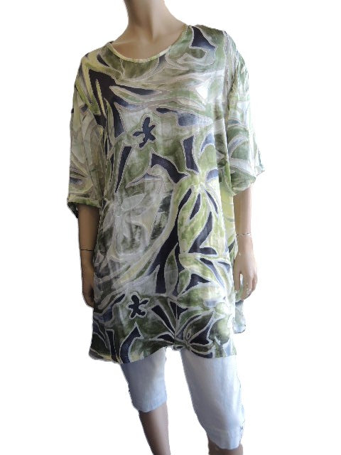 Party Girl Silk Swing Style Top