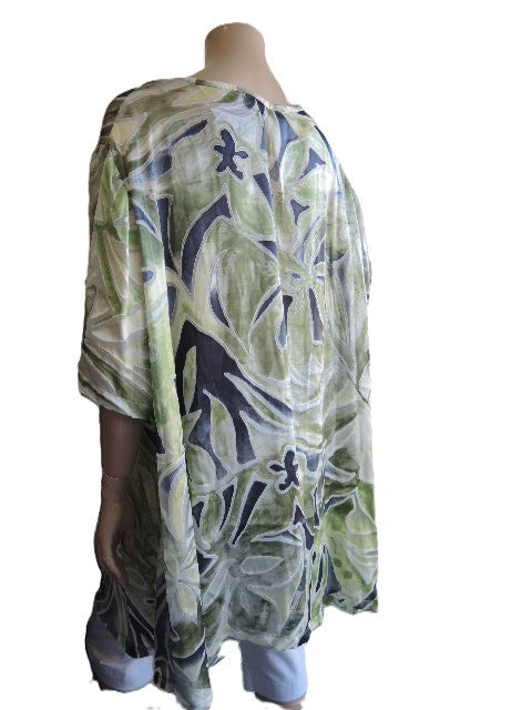 Party Girl Silk Swing Style Top