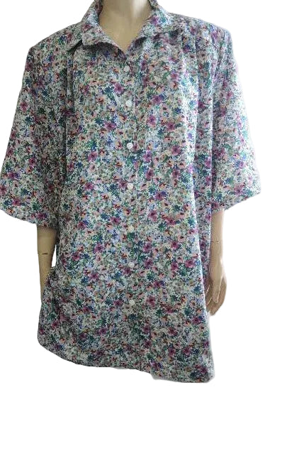 Party Girl Wash & Wear Blouse (Long or Short Sleeves)