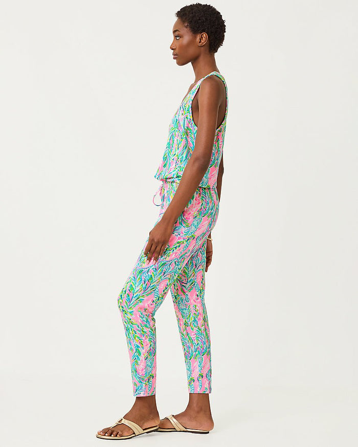 Paulina Jumpsuit - Multi Unicorn Of The Sea