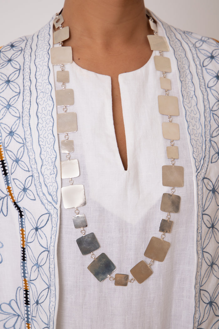 Pepites Square Necklace