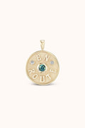 Petite En Route Charm - Alexandrite 14k Yellow Gold