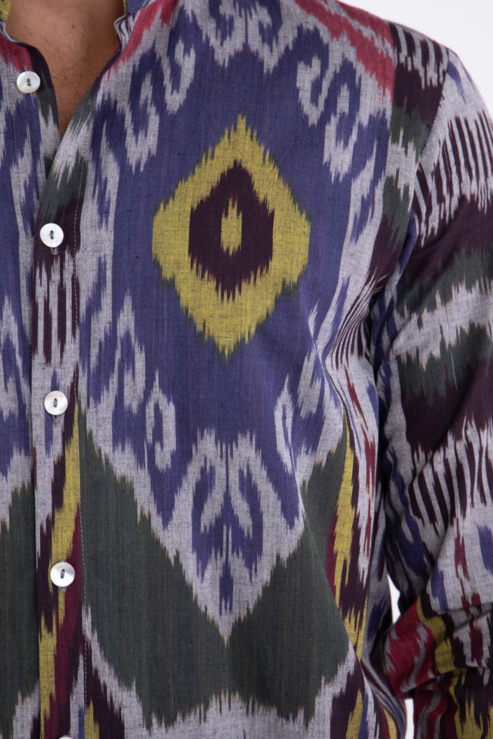 Philippe Cotton Ikat Shirt