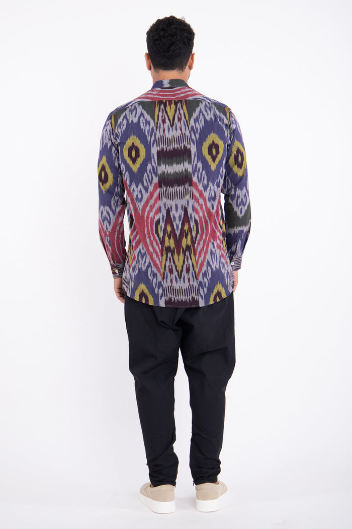 Philippe Cotton Ikat Shirt