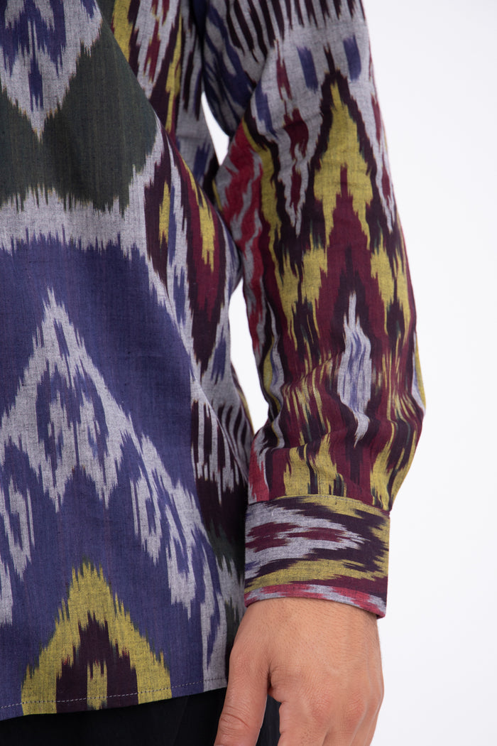 Philippe Cotton Ikat Shirt