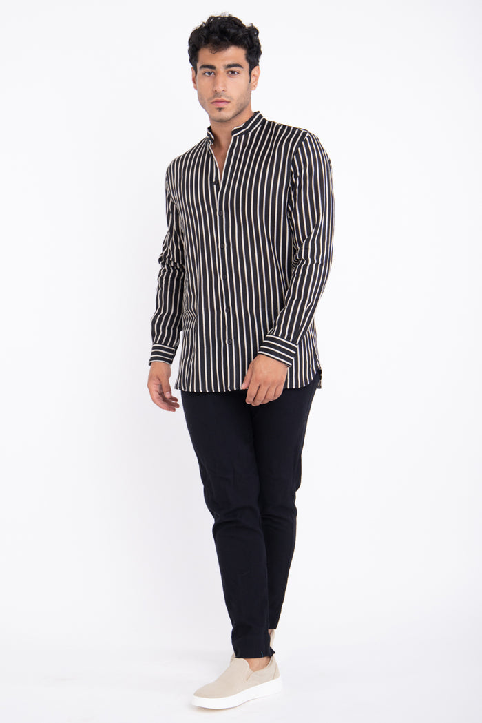 Philippe Cotton Striped Shirt
