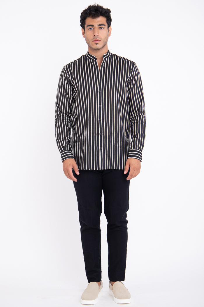 Philippe Cotton Striped Shirt
