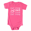 Pink Western Eat Pork Dolly– Infant/Toddler/Youth