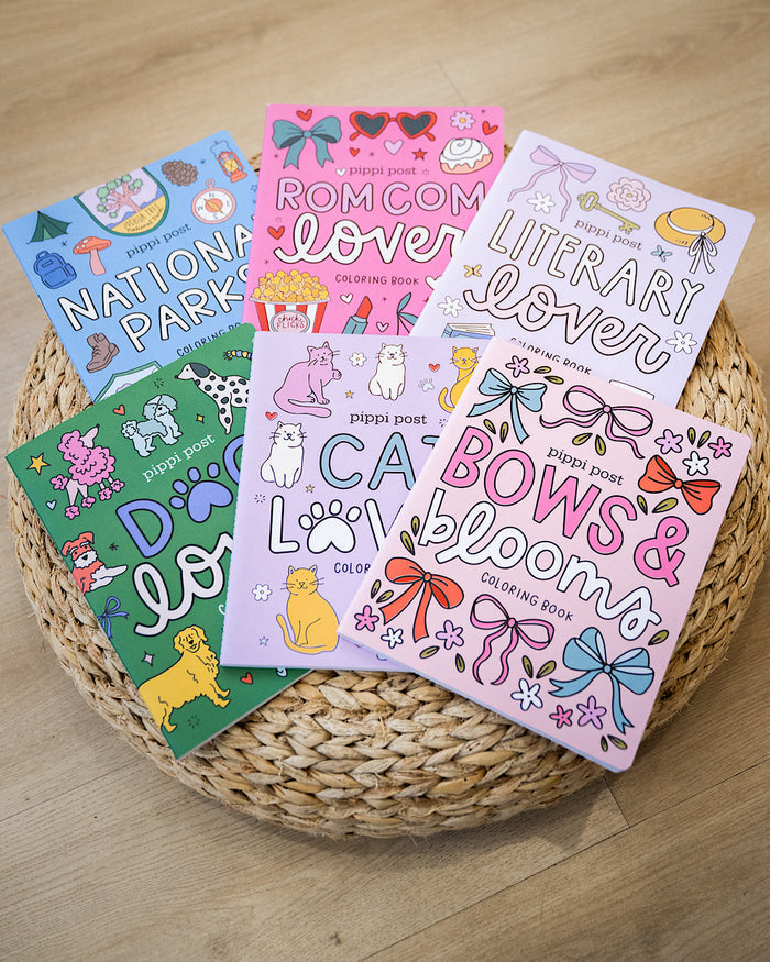 Pippi Post Coloring Book - 6 Options Pippi Post