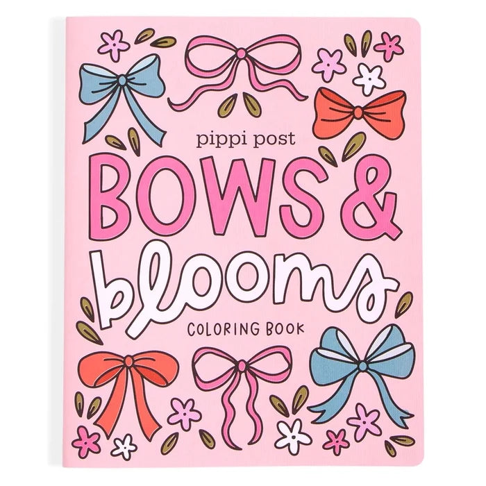 Pippi Post Coloring Book - 6 Options Pippi Post One Size Bows and Blooms