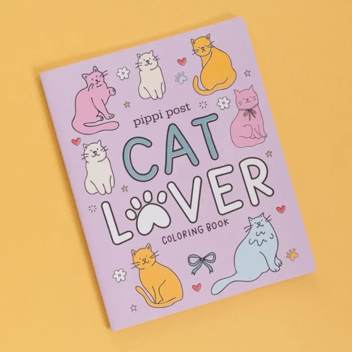 Pippi Post Coloring Book - 6 Options Pippi Post One Size Cat Lover