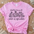Planting Seeds For The Future Of Agriculture Black Ink  – Bella Canvas T-Shirt