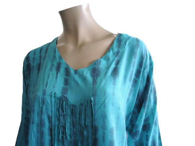 Plus Rayon Tassel Top