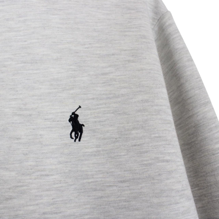Polo Ralph Lauren Grey 1/4 Zip Logo Sweatshirt Jumper