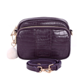 Pom Pom Original Bag Croc Violet Fig