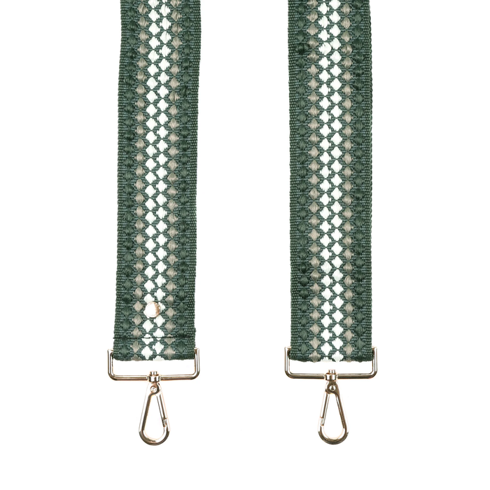 Pom Pom Strap Green Bobble