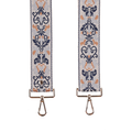 Pom Pom Strap Navy Floral