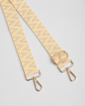 Pom Pom Strap Straw Block Zig Zag