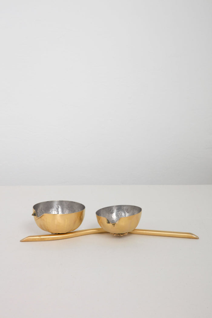 Pomegranate Brass Branch