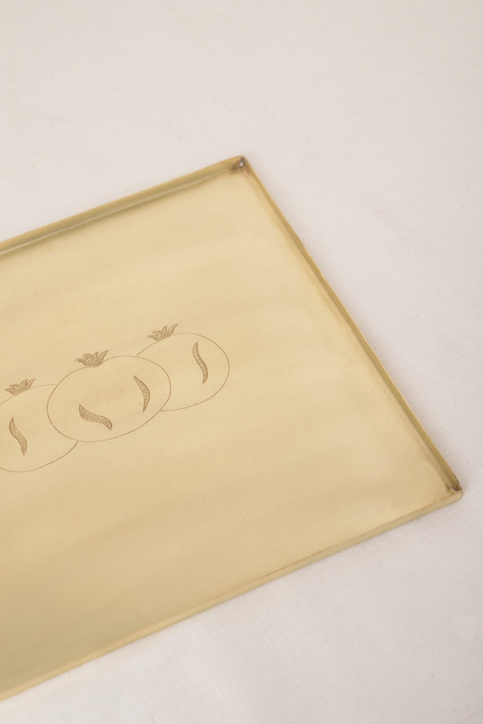 Pomegranate Square Tray