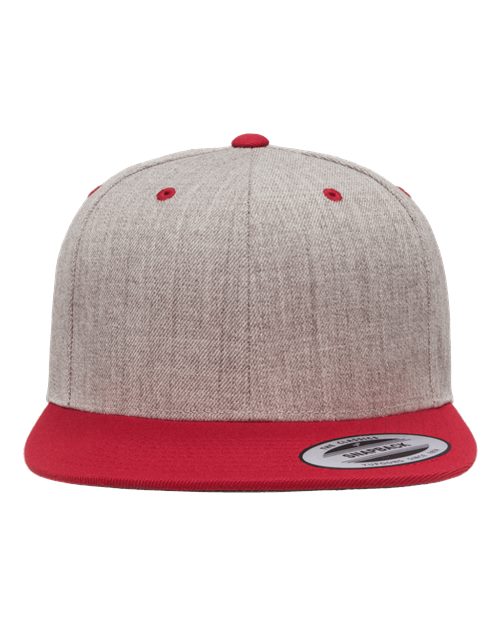 Heather Grey/ Red / Adjustable