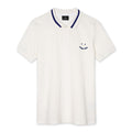 PS Paul Smith - Slim Fit 'Happy' Polo Shirt in Off White - Nigel Clare