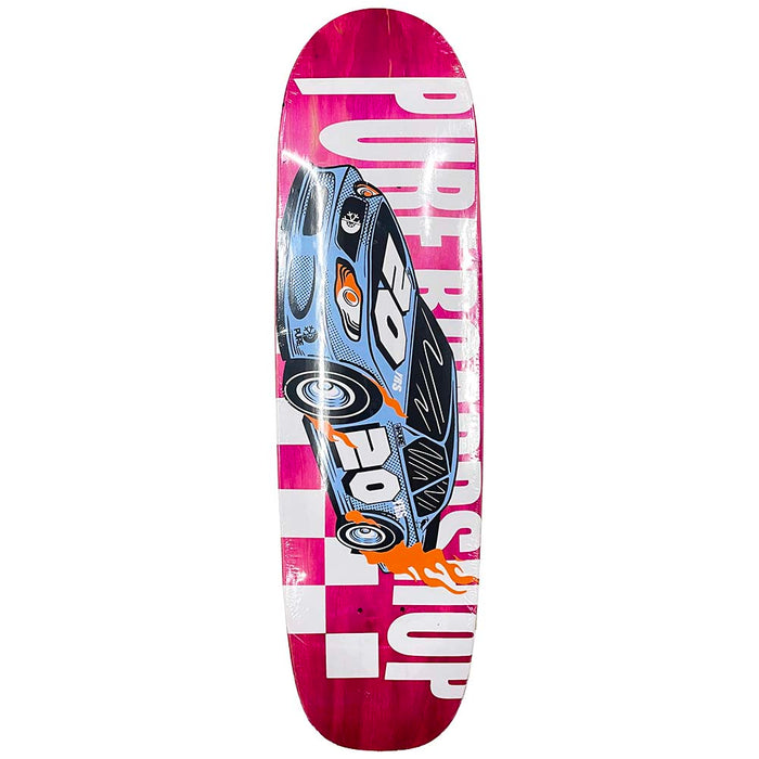 Pure 20 Year Turning & Burning Cruiser Shape Skateboard Deck 8.125"
