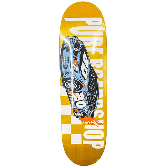 Pure 20 Year Turning & Burning Egg Shape Skateboard Deck 9"
