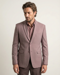 Purple Linen Feel Blazer