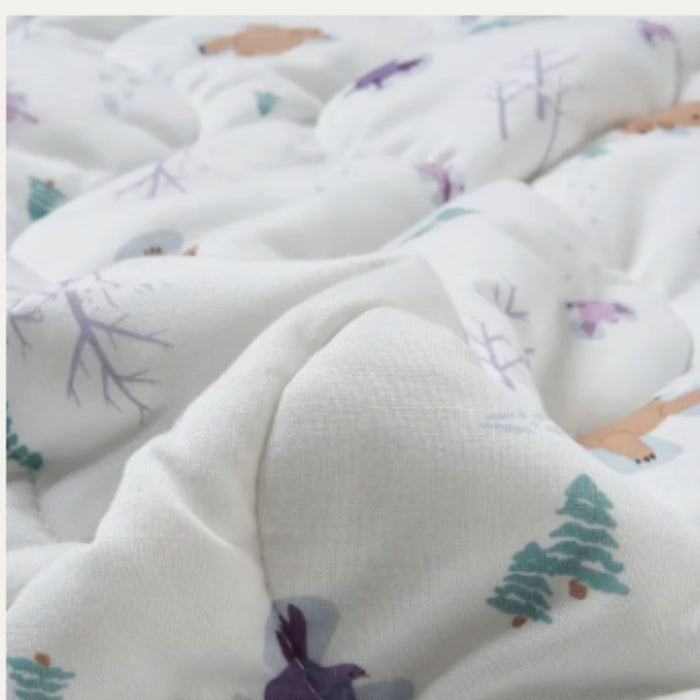 Quilted Bamboo Jersey Cozy Blanket