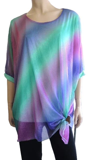 RAINBOW KAFTAN TOP