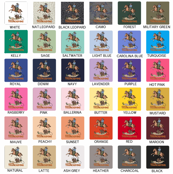 Ranchy Thanksgiving– Infant/Toddler/Youth