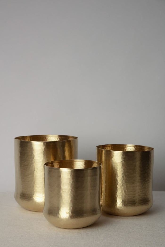 Ras Brass Planter