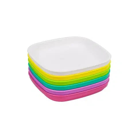 Re-Play Large Flat Plates 9"-Simply Green Baby