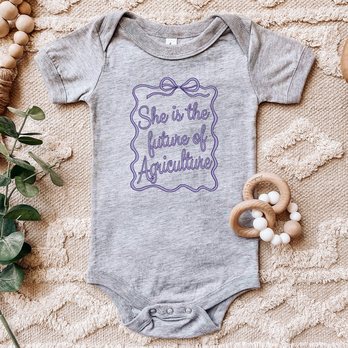 Ribbon She Is The Future Of Agriculture– Infant/Toddler/Youth