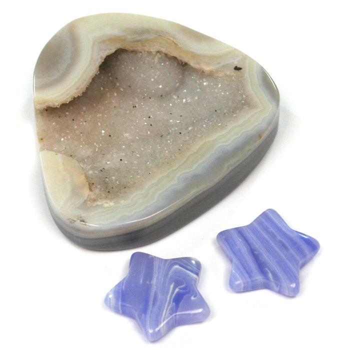 rock star blue lace agate