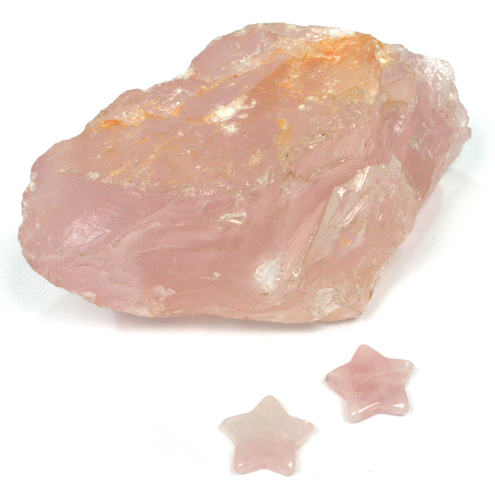 rock star rose quartz