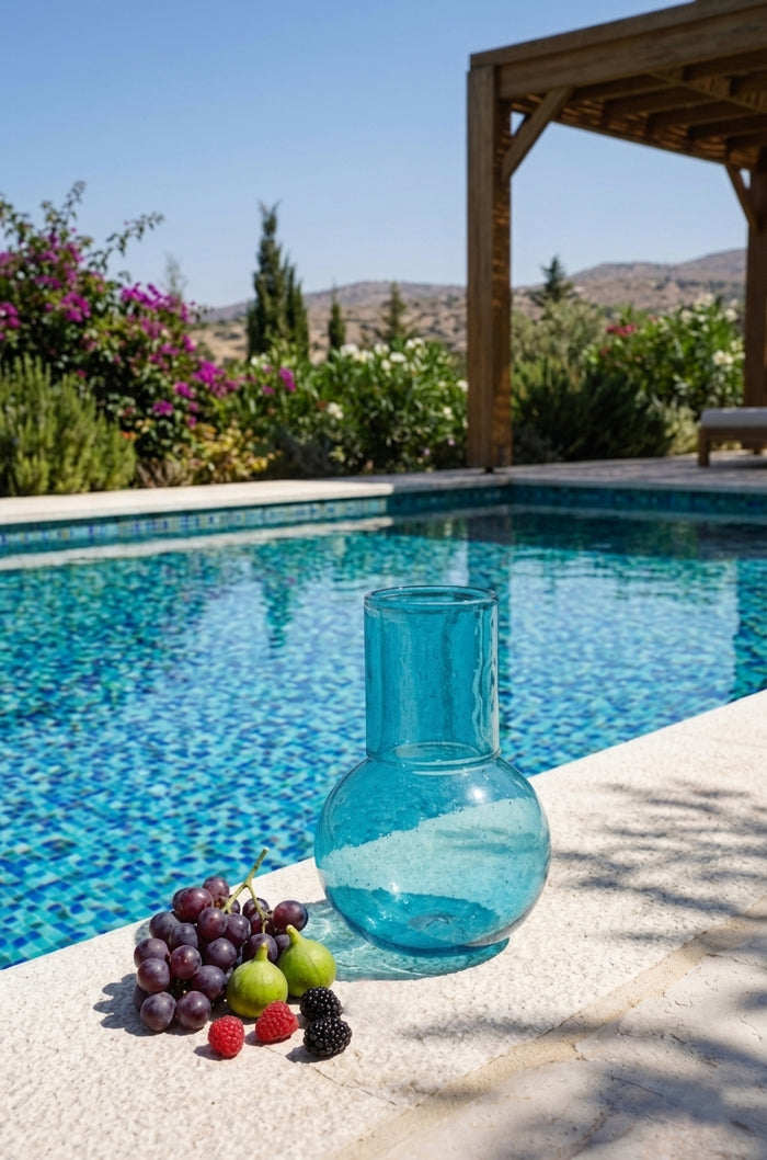 Round Glass Carafe