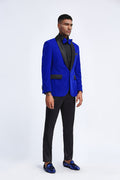 Royal Blue Tazio Sports Coat Dinner Jacket - Giorgio's Menswear