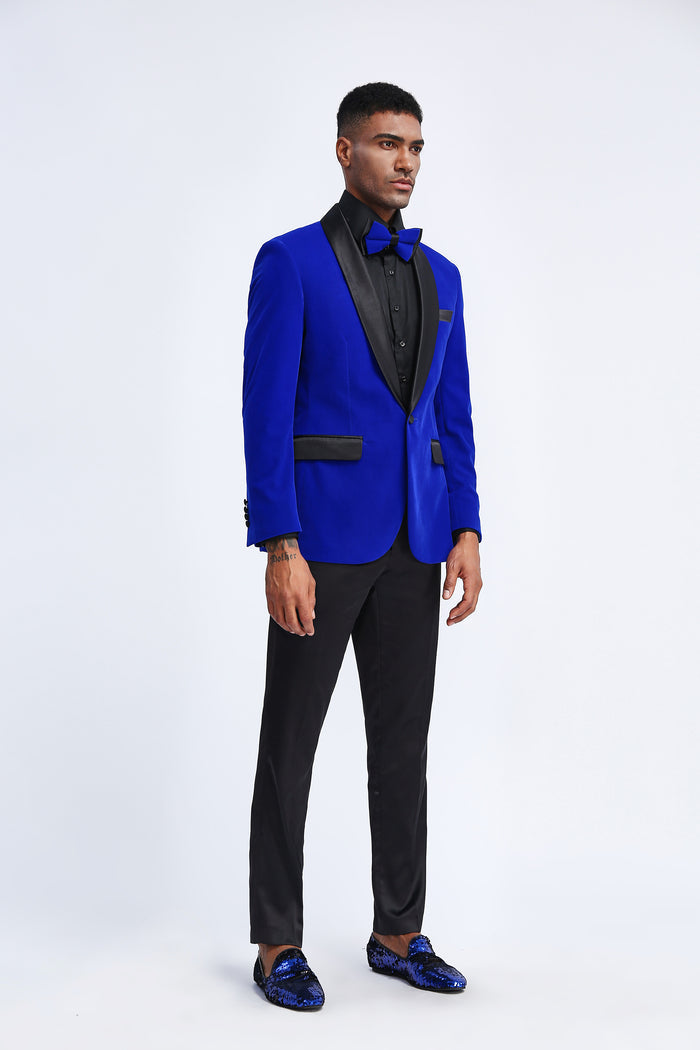 Royal Blue Tazio Sports Coat Dinner Jacket - Giorgio's Menswear