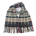 Ruen - Check Unisex Scarf (60x200cm) - Black/Sage