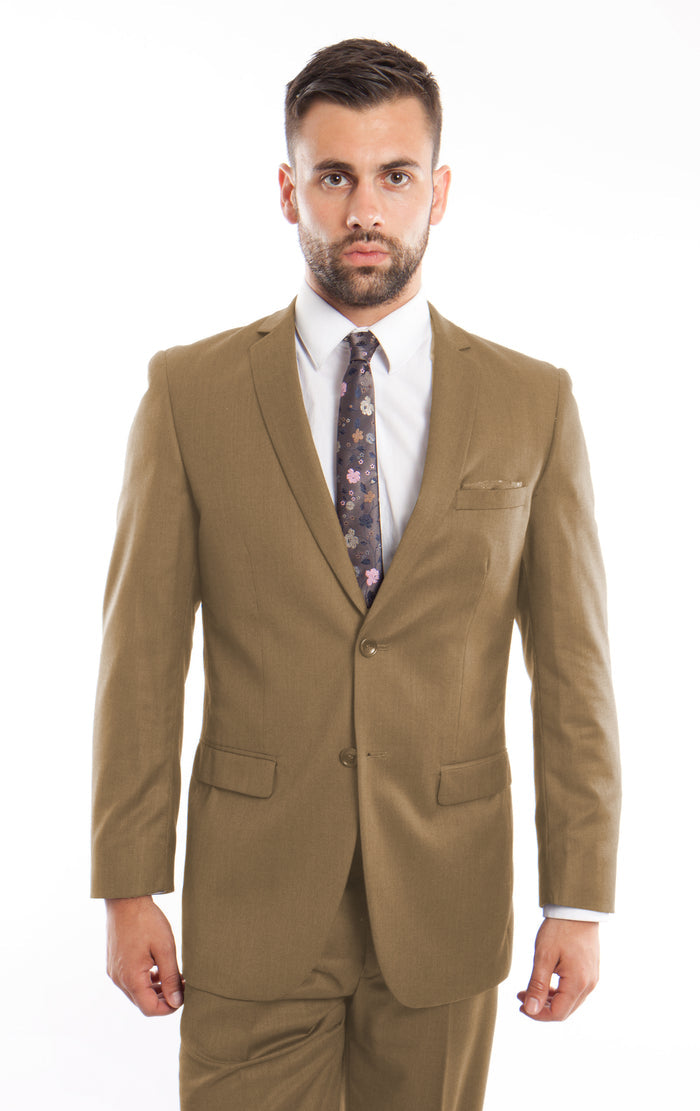 Sand Suit For Men Formal Suits For All Ocassions M208S-06 - Giorgio's Menswear
