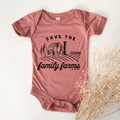 Save The Family Farms Black Ink - Infant/Toddler/Youth