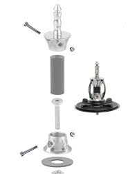 Screw & Lock Nut-Euro Pin