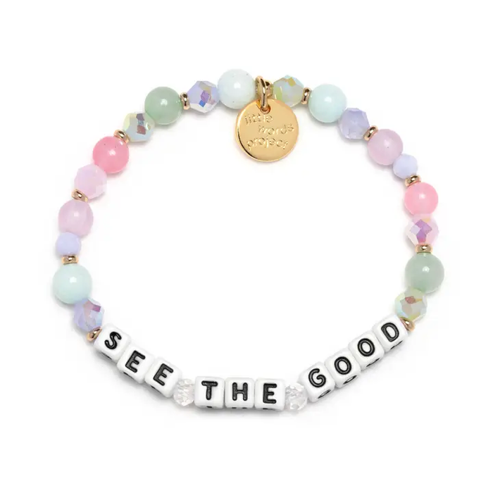 See the Good Beaded Bracelet Sweet Bakery