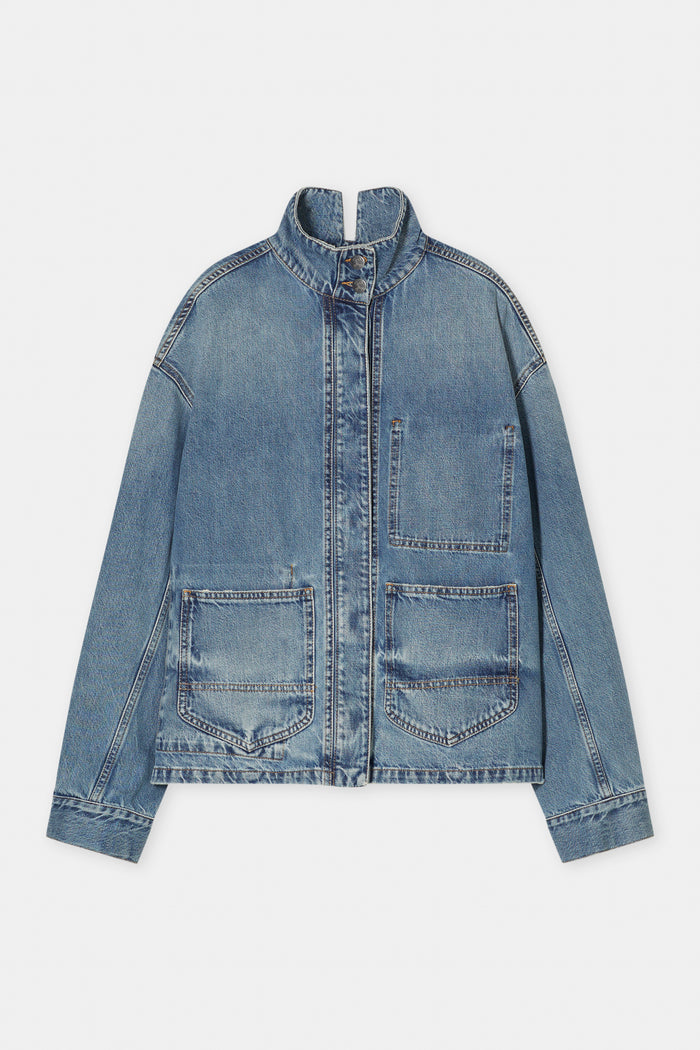 Shacket - Mid Blue