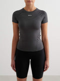 Shadow Grey Soft Basic Short Sleeve